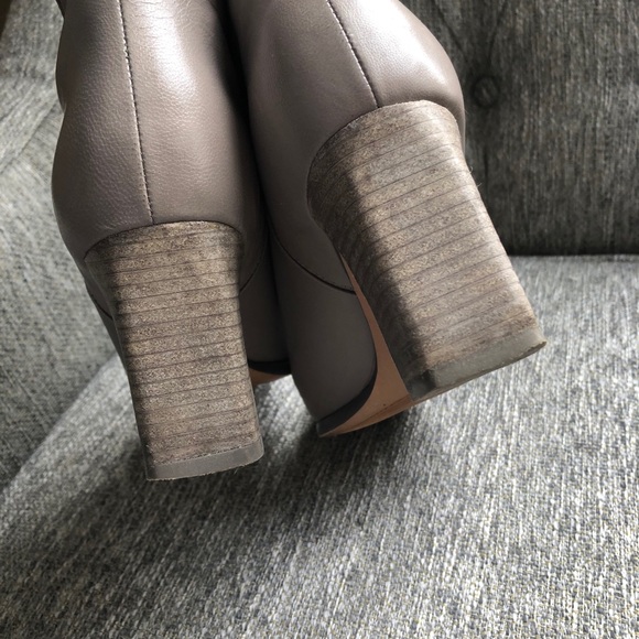 NINE WEST Leather Boots Size 7.5 - Picture 6 of 9